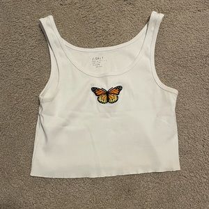 pacsun butterfly tank top